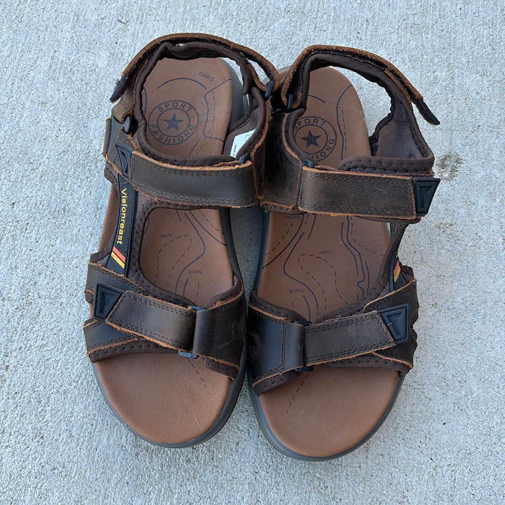 Brand New Size 4512 Visionreast Mens Sandals